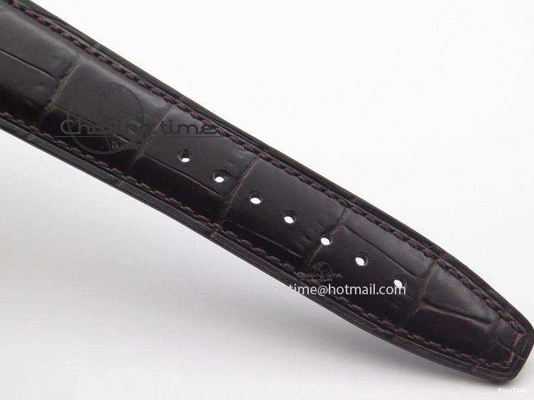 MIROTIME 0307 Affordable Ingeniuer St.Laurens SS Brown Dial MK 1:1 Best Edition On Black Leather Strap A 7365